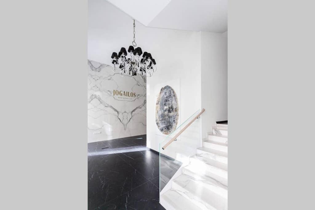 Jogailos Residence Peaceful Old Town Luxury 3 Bdr, 2 Bthr, Free Garage, Top-Speed Wifi VNO Exteriör bild
